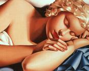 Kizette Sleeping - 塔梅拉·德·莱姆皮卡